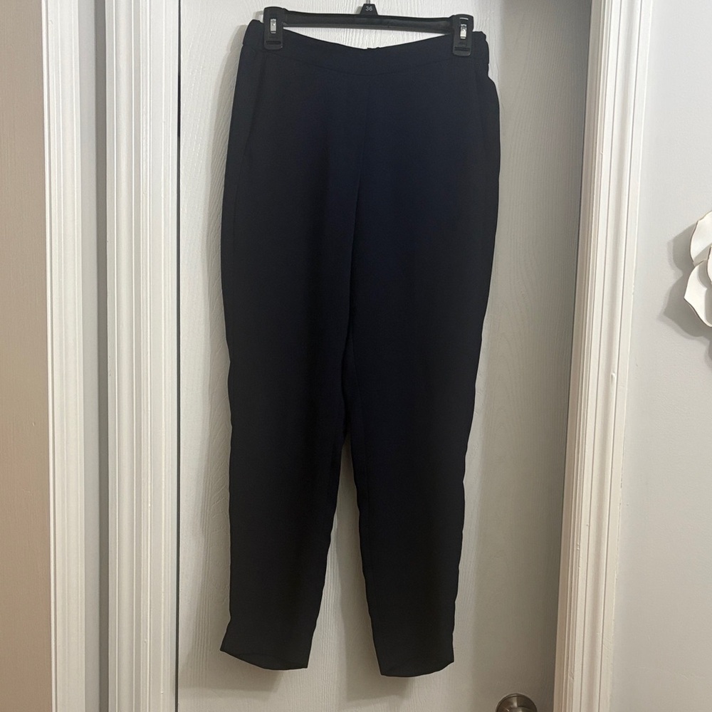J Crew Classic Navy Blue Trousers